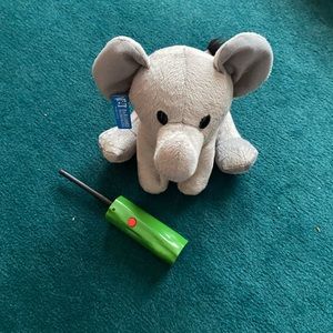 Elephant hide and seek toy